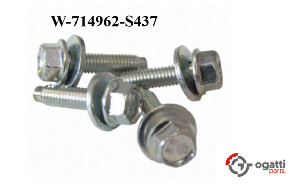 BRAND NEW OEM ONE LOWER OIL PAN BOLT 3.5L, 2.7L, 5.0L, 6.7L DIESEL F250-550SD W-714962-S437