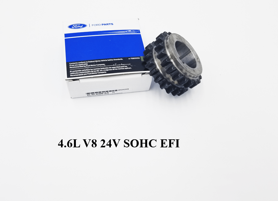 Brand New OEM CRANKSHAFT GEAR SPROCKET 5.4L SOHC V8, 24V OHV 4.6L V8 24V SOHC EFI |Explorer|F-150|Expedition|F-250-350 2004-2017 XL3Z-6306-AA - Imagen 7