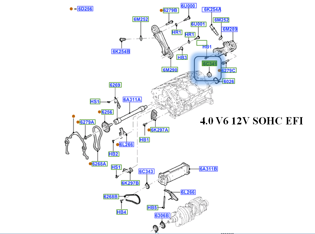 Brand New OEM SPACER F77Z-6C341-AA |6C341| - Imagen 3