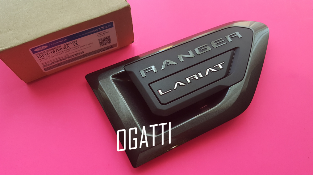 BRAND NEW OEM VENT EMBLEM FOR RANGER LARIAT 2019-2020 DRIVER SIDE LH FOR FENDER KB3Z-16720-EA