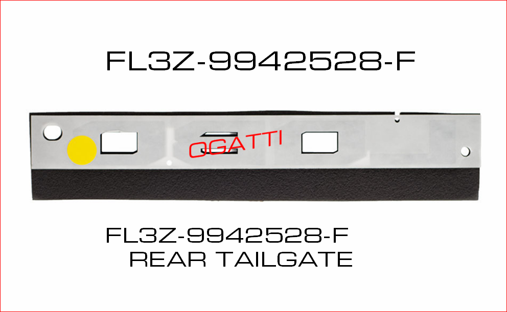 Brand New OEM NAME PLATE FL3Z-9942528-F |9942528| - Imagen 2