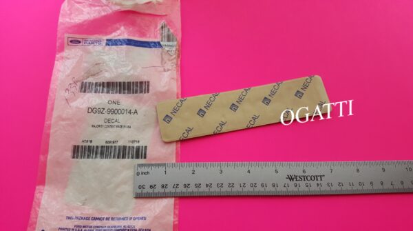 Brand New OEM DECAL DG9Z-9900014-A |9900014|