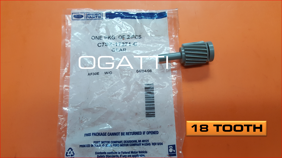 BRAND NEW FORD OEM TRANSMISSION SPEEDOMETER DRIVEN GEAR 18 TOOTH Grey C7SZ-17271-C - Imagen 3
