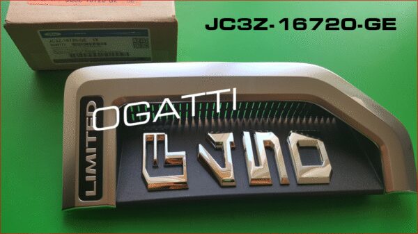 BRAND NEW OEM NAMEPLATE FOR FENDER F450 LIMITED VERSION 2016-2019 PASSENGER SIDE RH JC3Z-16720-GE