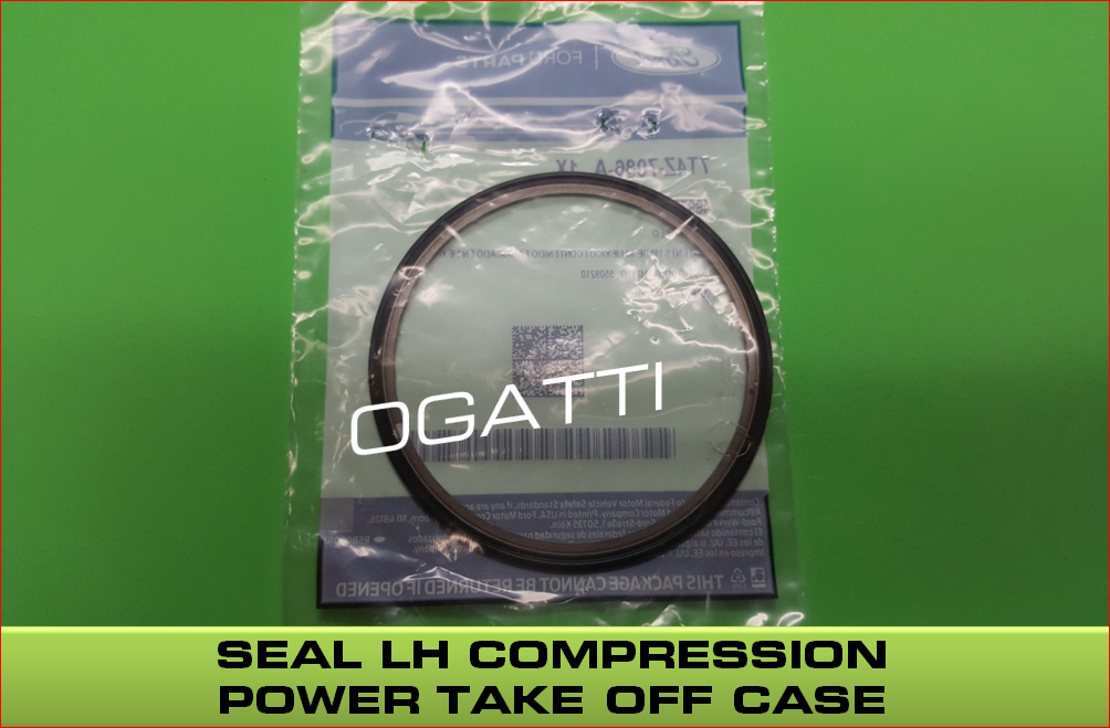 BRAND NEW OEM FORD FORD LINCOLN MERCURY POWER TAKE OFF CASE COMPRESSION SEAL #7T4Z-7086-A - Imagen 2