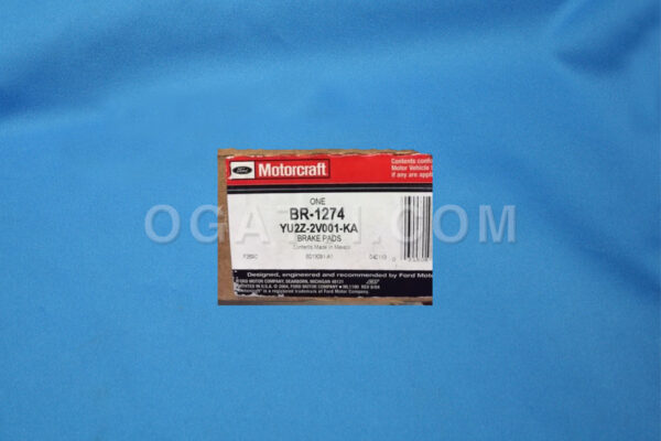Brand New OEM PAD YU2Z-2V001-KA |2V001|
