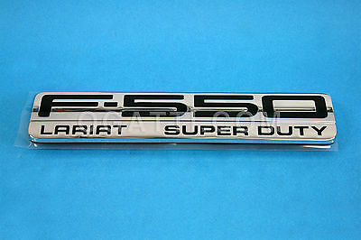 BRAND NEW OEM F550 LARIAT SUPERDUTY EMBLEM 2004-2008 RH OR LH 5C3Z-16720-BB