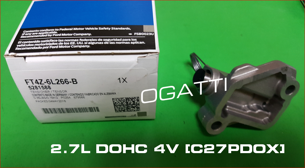 Brand New OEM ENGINE TIMING CHAIN TENSIONER 2.7L DOHC 4V F-150 EDGE 2016-2018 FT4Z-6L266-B - Imagen 2