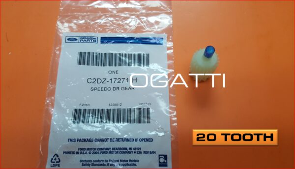 BRAND NEW FORD OEM TRANSMISSION SPEEDOMETER DRIVEN GEAR  20 TOOTH Color Clear  C2DZ-17271-H