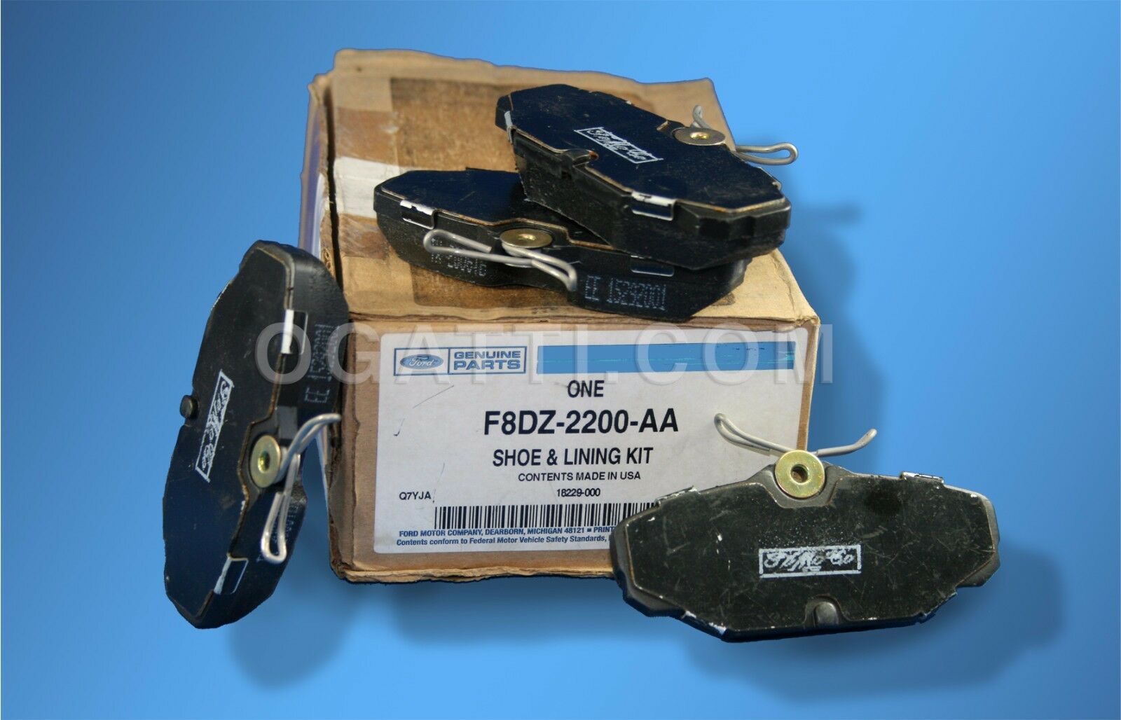 Brand New OEM KIT - BRAKE SHOE AND LINING 1U2Z-2V200-PA |2V200| - Imagen 2