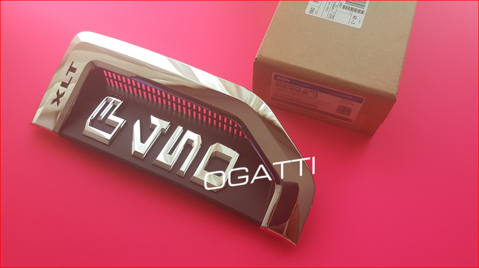 BRAND NEW OEM NAMEPLATE FOR FENDER F450 XLT VERSION PASSENGER SIDE 2017-2021 HC3Z-16720-BE - Imagen 3