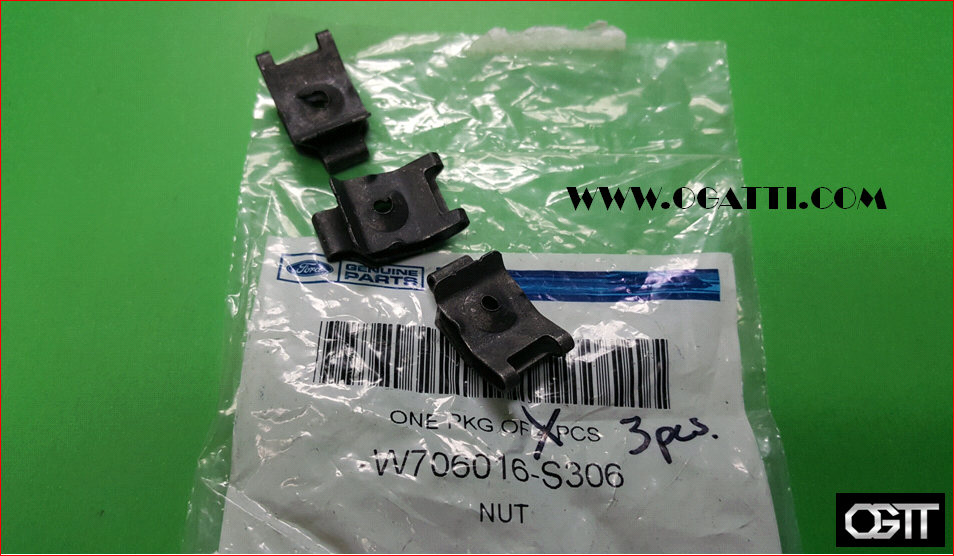 Brand New OEM NUT - SPRING W706016-S306 |W706016| - Imagen 3