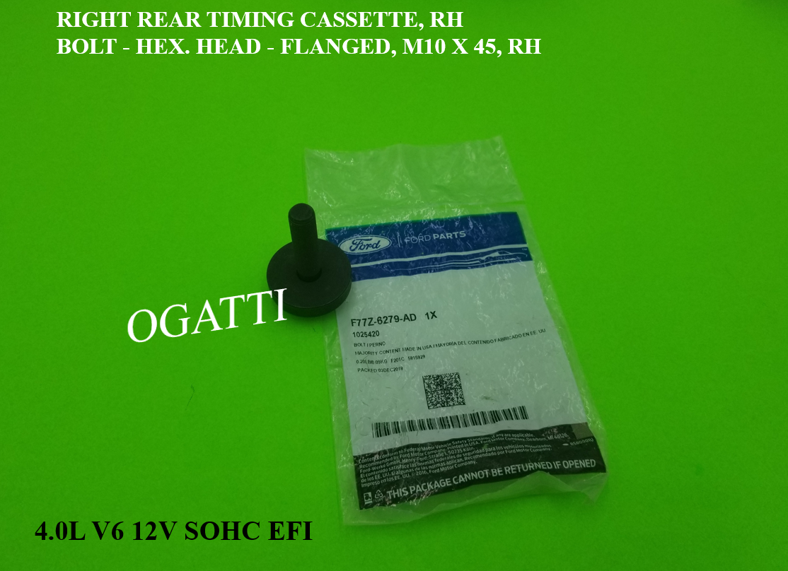 Brand New OEM Bolt Cassette Timing Right RH 4.0L V6 12V SOHC F77Z-6279-AD |6279| - Imagen 3
