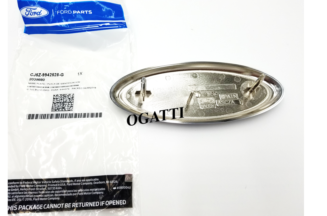BRAND NEW OEM NAMEPLATE FOR FRONT GRILLE EMBLEM EXPLORER, FUSION, FOCUS, ESCAPE CJ5Z-9942528-G | - Imagen 4