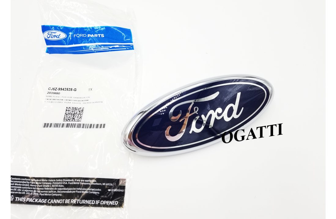 BRAND NEW OEM NAMEPLATE FOR FRONT GRILLE EMBLEM EXPLORER, FUSION, FOCUS, ESCAPE CJ5Z-9942528-G | - Imagen 2