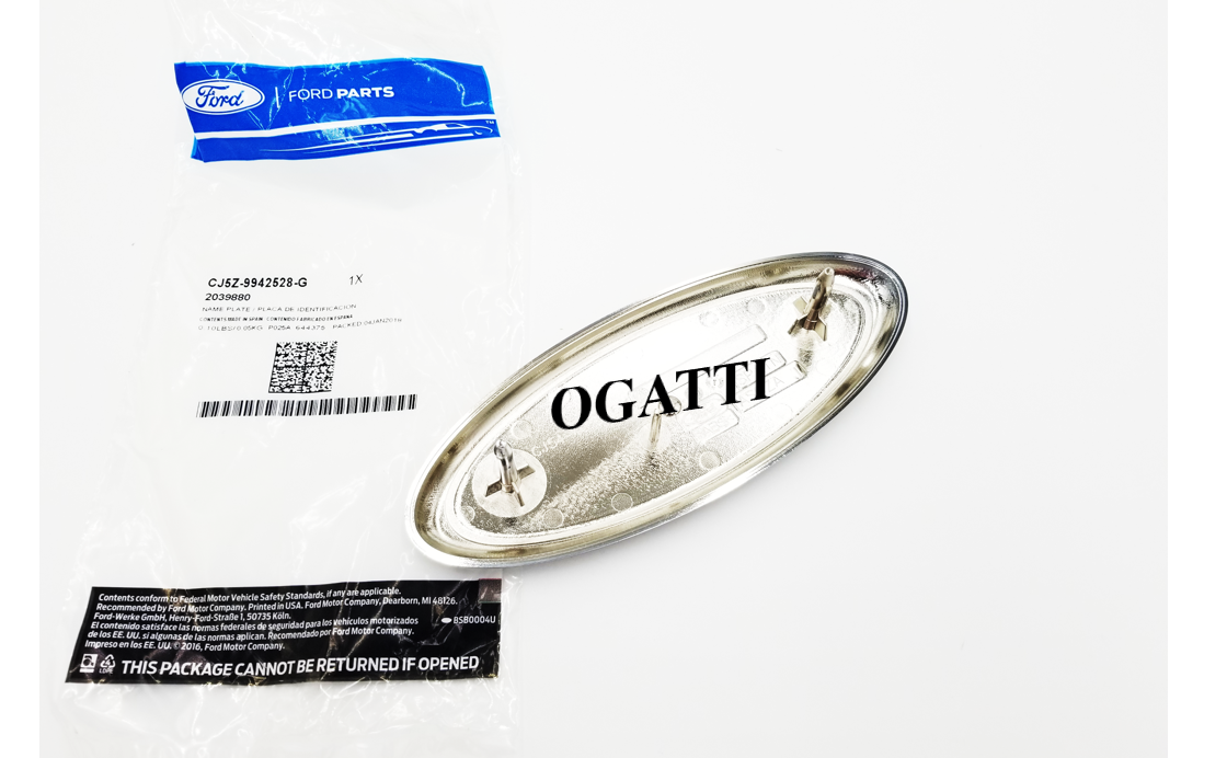 BRAND NEW OEM NAMEPLATE FOR FRONT GRILLE EMBLEM EXPLORER, FUSION, FOCUS, ESCAPE CJ5Z-9942528-G | - Imagen 6
