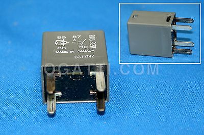 BRAND NEW FORD OEM RELAY 4 BLADE TERMINAL BLACK MICRO-MULTI FUNCTION RELAY 3F2Z-14N089-AA - Imagen 3