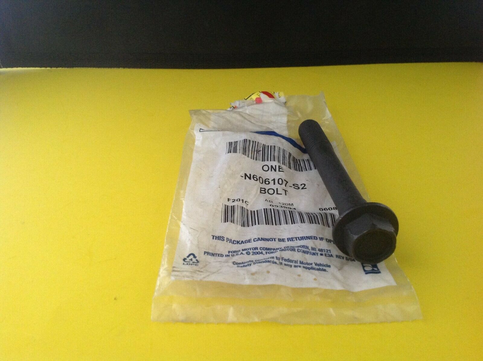 Brand New OEM BOLT-M14 X 2 X 110 HEX FLG HD N606107-S2 |M N6061| - Imagen 2