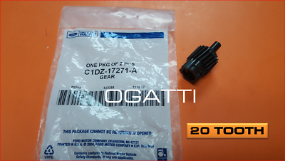 BRAND NEW FORD OEM TRANSMISSION SPEEDOMETER DRIVEN GEAR 20 TOOTH Color Black C1DZ-17271-A - Imagen 3