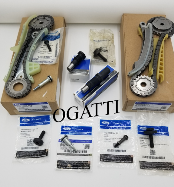 Brand New OEM Timing Chain Cassette with Tensioners and Bolts 4.0L V6 12V SOHC EFI, 10 Pieces Engine Repair Kit (OG-60-4.0L-10-4)