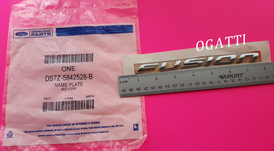 Brand New OEM NAME PLATE DS7Z-5842528-B |5842528| - Imagen 2