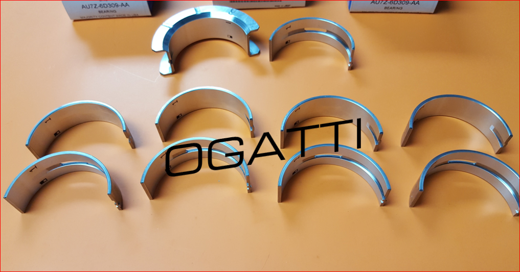 Brand New OEM Main Bearing Crankshaft STD Grade 1 6.2L V8 2V DOHC, 10 Pieces, Engine Repair Kit (OG-60-6.2L-10-1) - Imagen 3