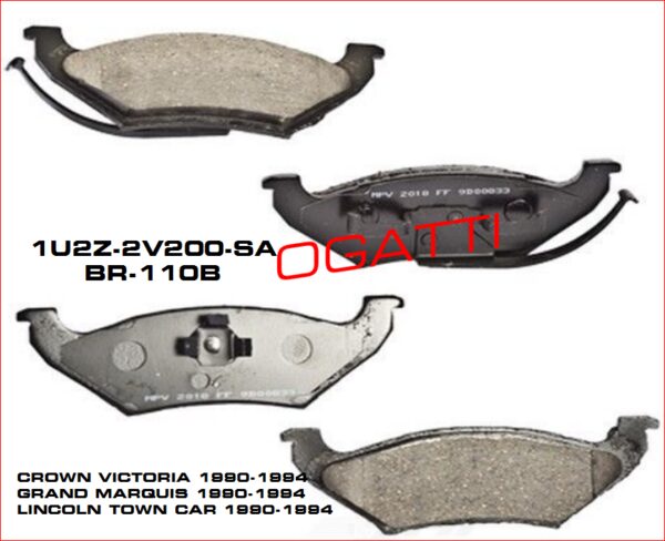 Brand New OEM KIT - BRAKE SHOE AND LINING 1U2Z-2V200-SA |2V200|