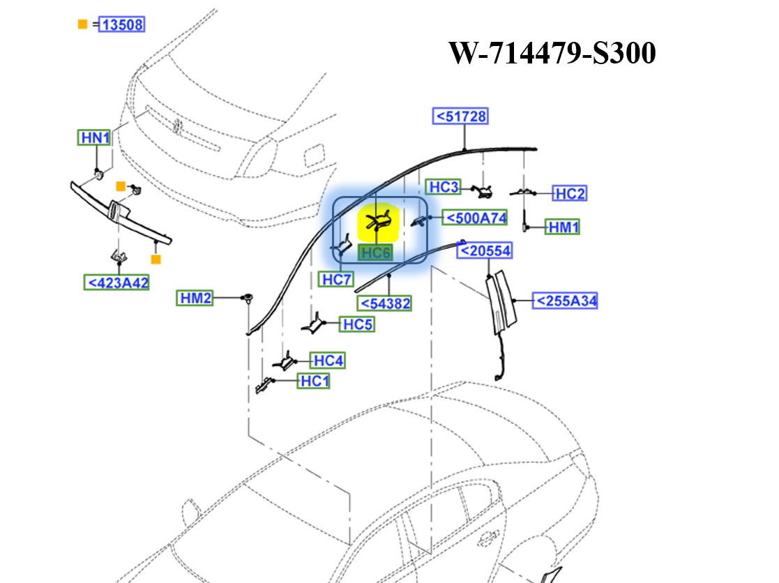 Brand New OEM CLIP W714479-S300 |W714479| - Imagen 2
