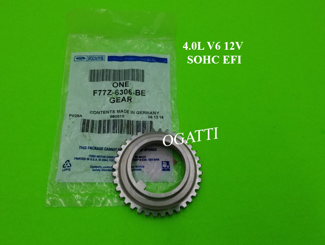BRAND NEW FORD Explorer OEM GEAR - CRANKSHAFT, INNER SOHC - 6 CYL. - 4.0L. 4.0L V6 12V SOHC Explorer, Ranger, Mustang F77Z-6306-BE - Imagen 3