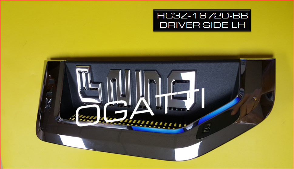 Brand New OEM NAMEPLATE FOR FENDER F250 XLT VERSION 2016-2022 HC3Z-16720-BB LH DRIVER SIDE - Imagen 3