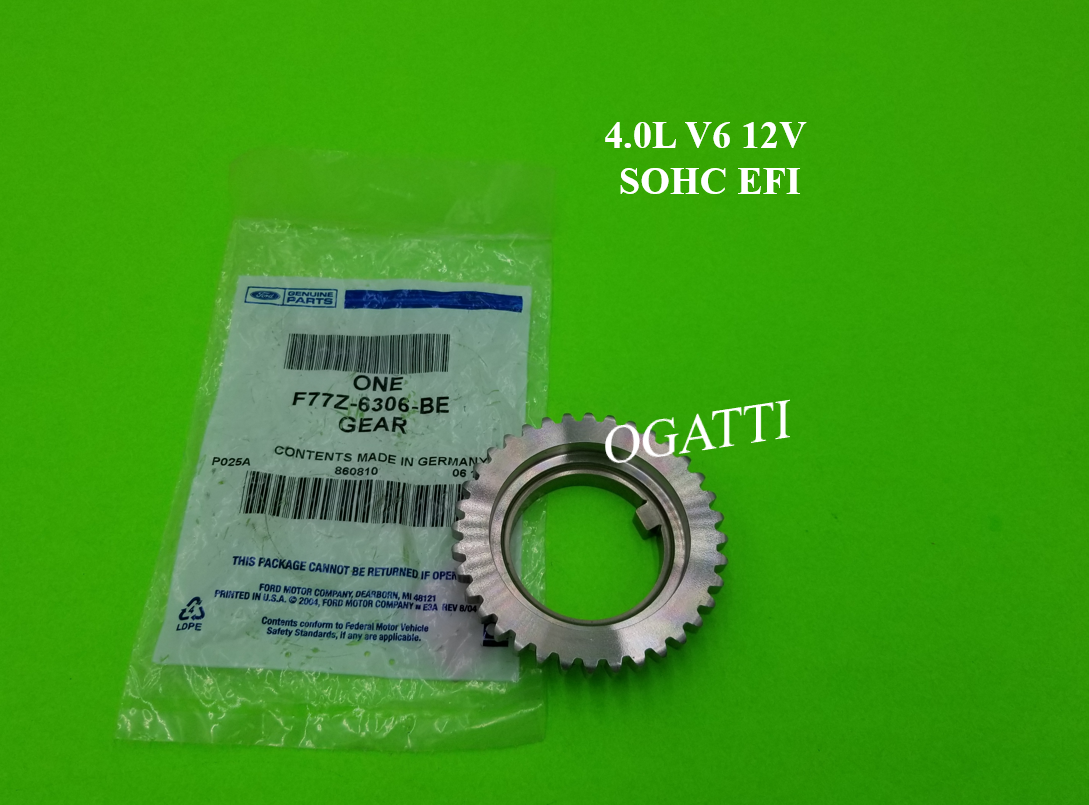 BRAND NEW FORD Explorer OEM GEAR - CRANKSHAFT, INNER SOHC - 6 CYL. - 4.0L. 4.0L V6 12V SOHC Explorer, Ranger, Mustang F77Z-6306-BE - Imagen 2