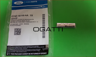 NEW OEM FLOOR CONSOLE SYNC EMBLEM 2008-2013 FORD EDGE | 150 | LINCOLN DT4Z-16720-AA