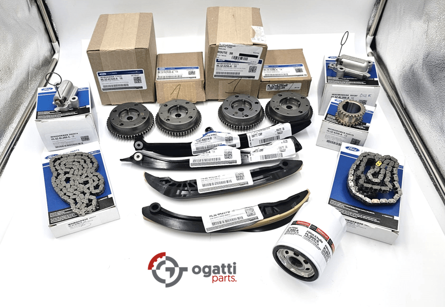Brand New OEM Timing Chain Kit 3.5L DOHC TURBO, 14-2 Pieces, Engine Repair Kit (OG-60-3.5LT-14-2)