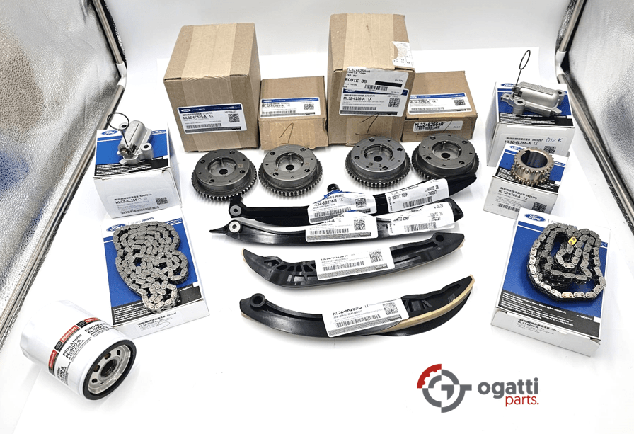 Brand New OEM Timing Chain Kit 3.5L DOHC TURBO, 14-2 Pieces, Engine Repair Kit (OG-60-3.5LT-14-2) - Imagen 4