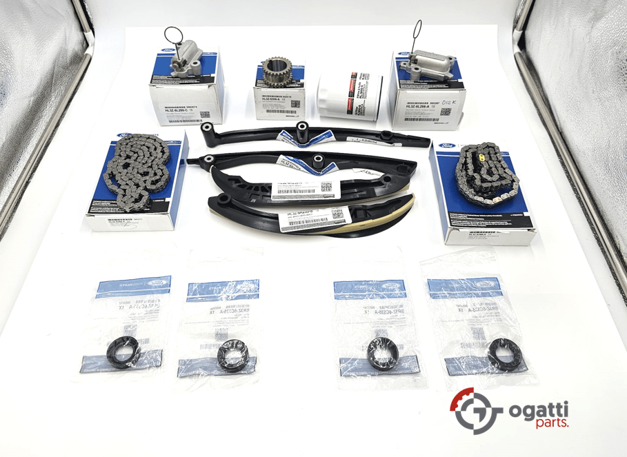 Brand New OEM Timing Chain Kit 3.5L DOHC TURBO, 14-3 Pieces, Engine Repair Kit (OG-60-3.5LT-14-3) - Imagen 4