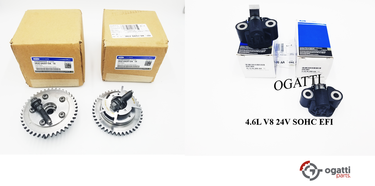 Brand New OEM Tensioner Timing Chain and Phaser - Camshaft 4.6L, 4 Pieces Engine Repair Kit (OG-60-4.6L-4-5) - Imagen 3