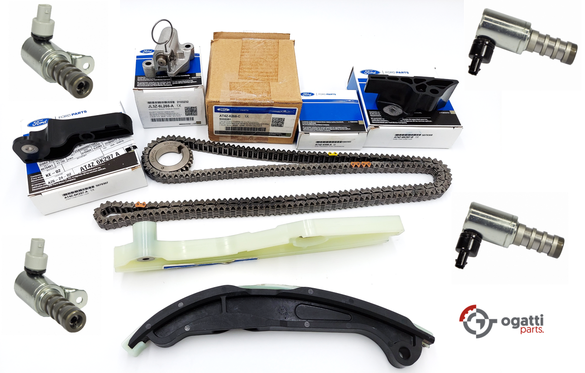 Brand New OEM Timing Chain Kit 3.5L DOHC VCT, 11-2 Pieces, Engine Repair Kit for Explorer |F-150|Edge | Flex |Taurus 2011-2019 (OG-60-3.5L-11-2) - Imagen 3