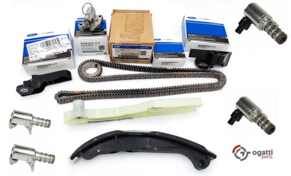 Brand New OEM Timing Chain Kit 3.5L DOHC VCT, 11-2 Pieces, Engine Repair Kit for Explorer |F-150|Edge | Flex |Taurus 2011-2019 (OG-60-3.5L-11-2)