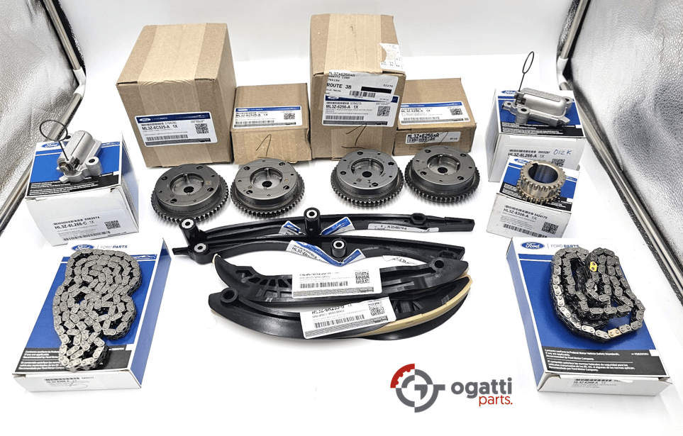 Brand New OEM Timing Chain Kit 3.5L DOHC TURBO, 13-4 Pieces, F-150, EXPEDITION, NAVIGATOR (OG-60-3.5LT-13-4) - Imagen 4
