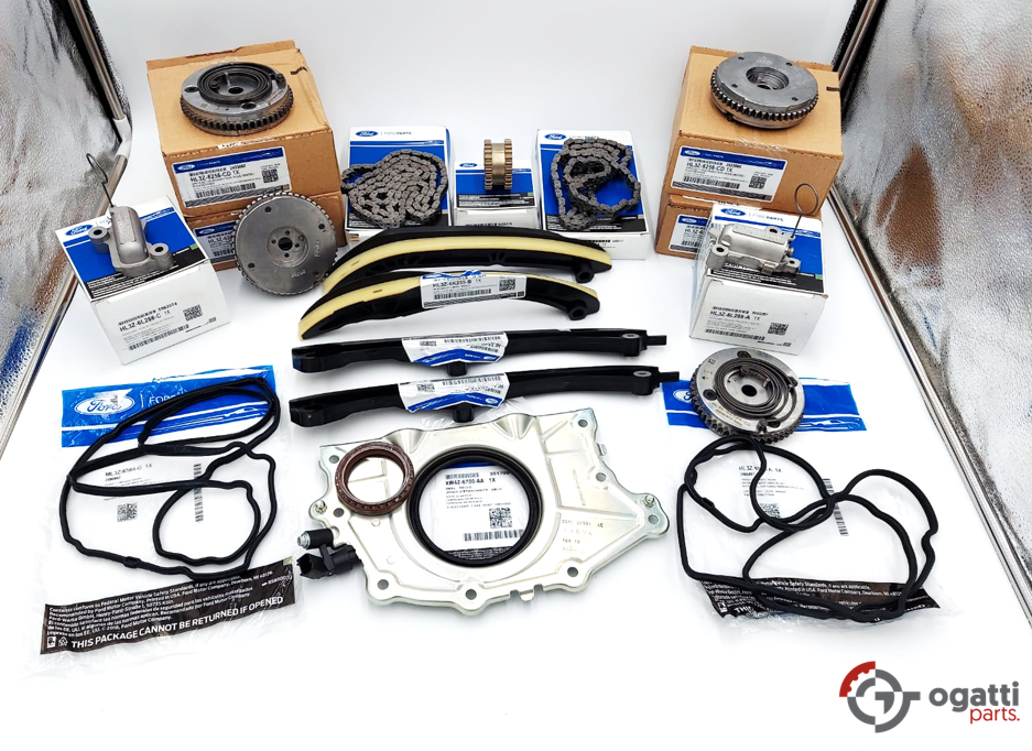 Brand New OEM Timing Chain Kit 3.5L DOHC TURBO, 17 Pieces, Engine Repair Kit (OG-60-3.5LT-17-1)