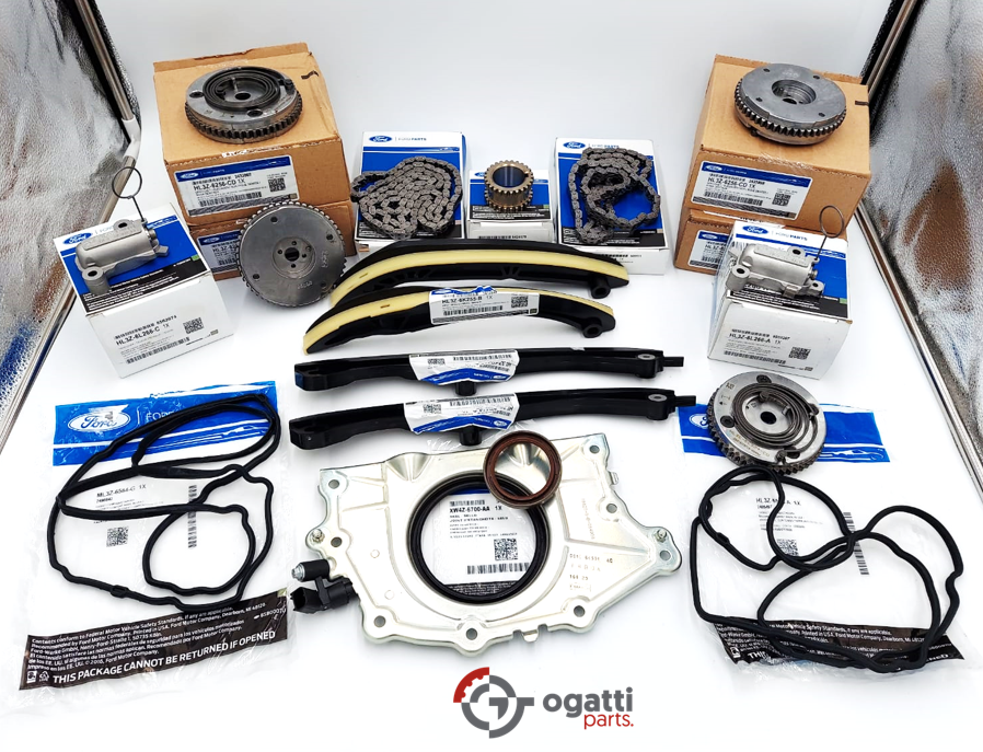 Brand New OEM Timing Chain Kit 3.5L DOHC TURBO, 17 Pieces, Engine Repair Kit (OG-60-3.5LT-17-1) - Imagen 3