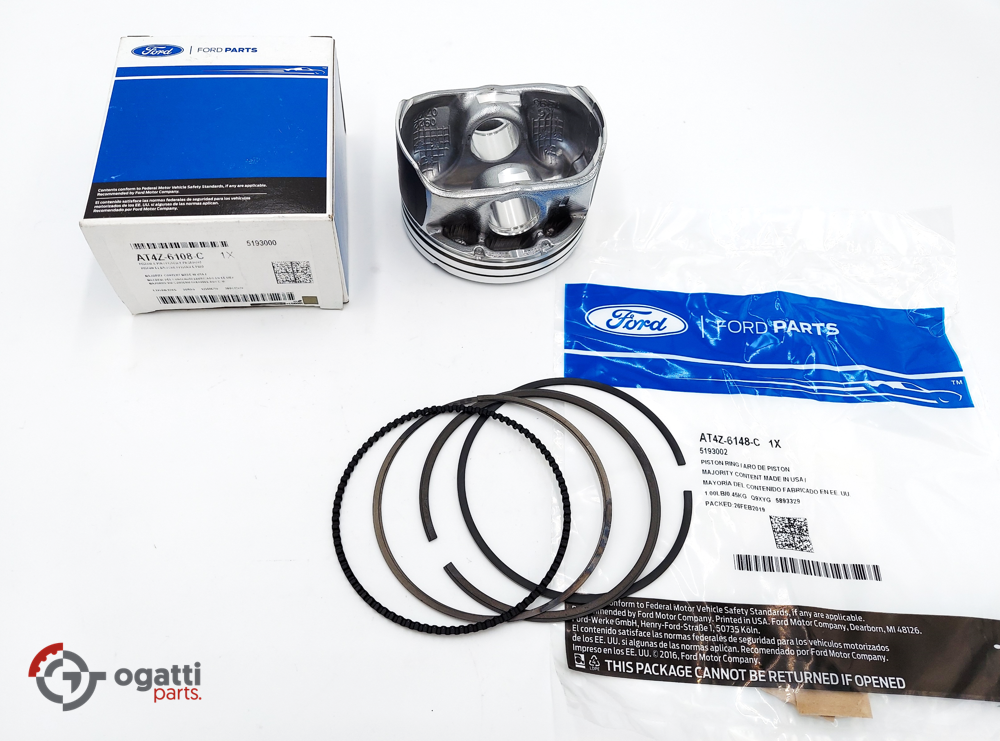 Brand New OEM PISTON And RING KIT STD 3.5L DOHC VCT, 12 Pieces, Engine PISTONS (OG-60-3.5L-12-1) - Imagen 2