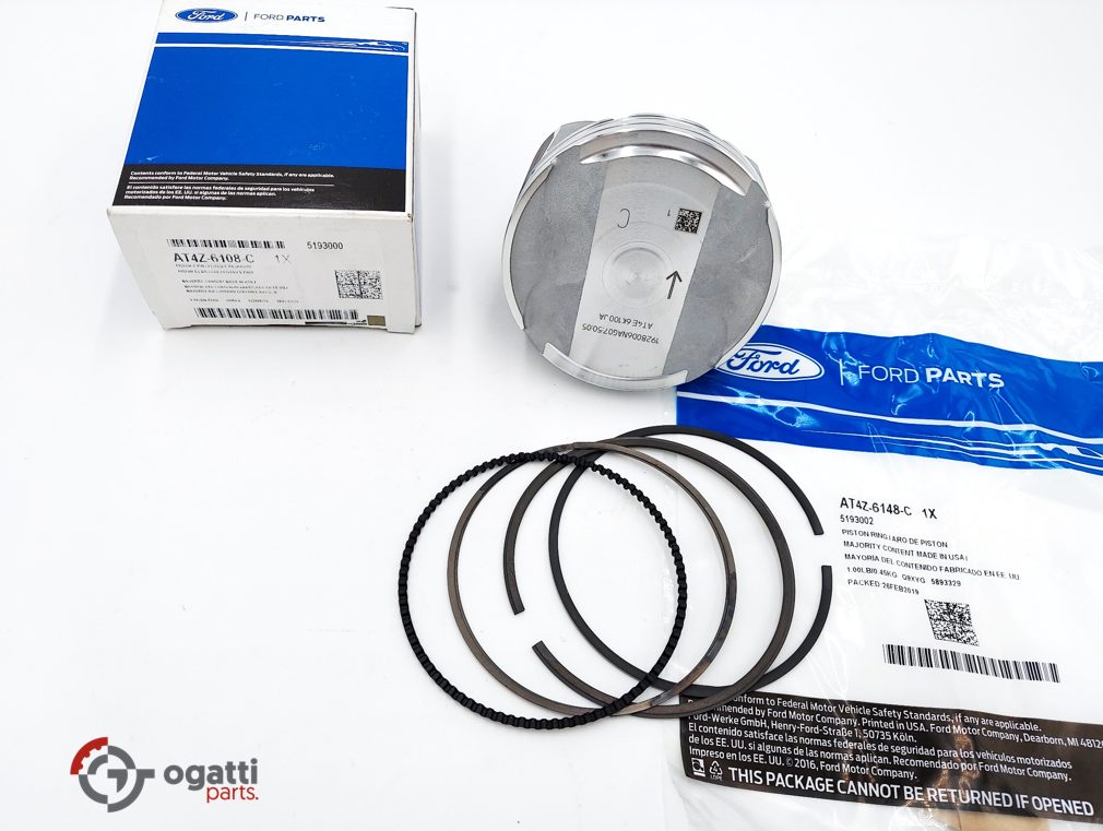 Brand New OEM PISTON And RING KIT STD 3.5L DOHC VCT, 12 Pieces, Engine PISTONS (OG-60-3.5L-12-1)