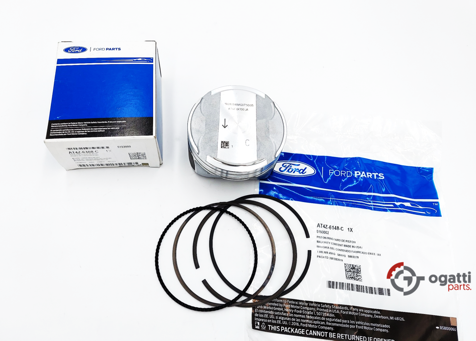 Brand New OEM PISTON And RING KIT STD 3.5L DOHC VCT, 12 Pieces, Engine PISTONS (OG-60-3.5L-12-1) - Imagen 5