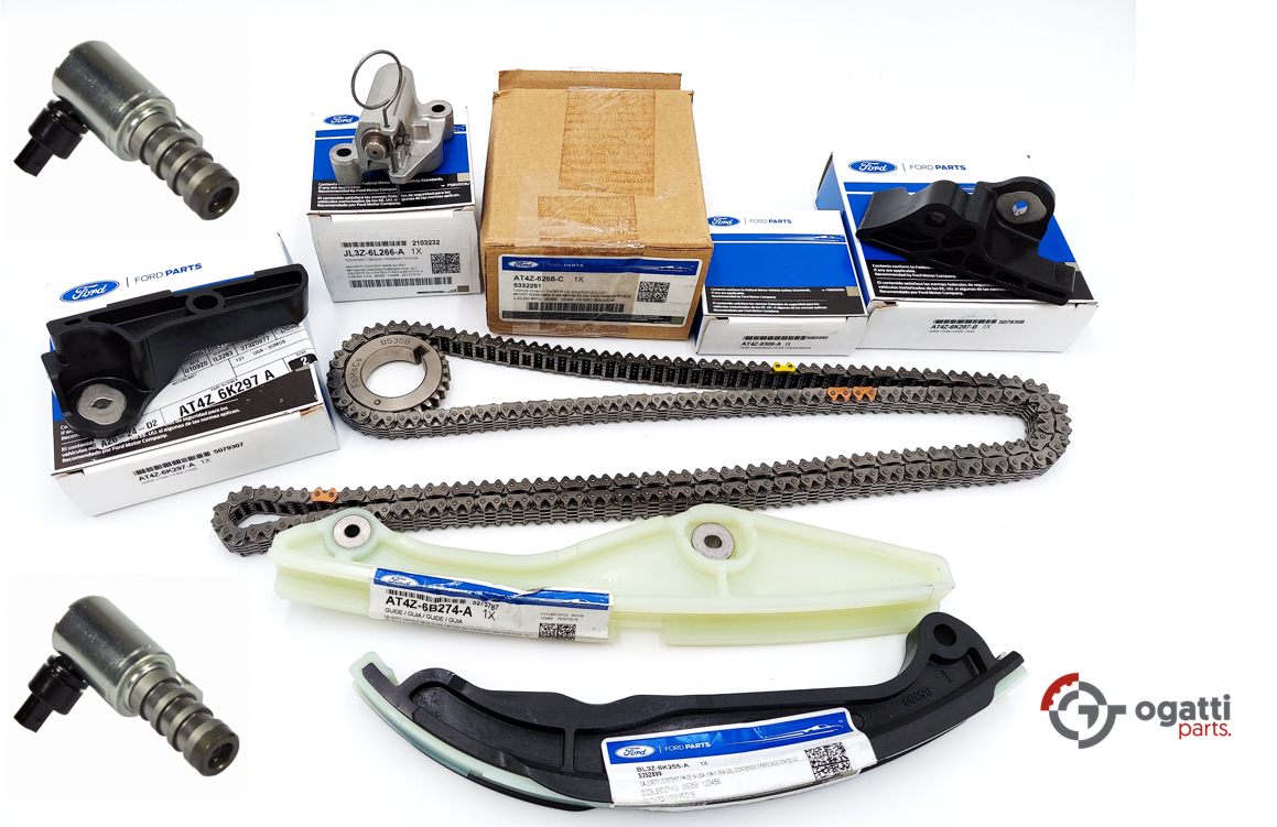 Brand New OEM Timing Chain Kit 3.5L DOHC VCT, 9 Pieces, Engine Repair Kit (OG-60-3.5L-9-1) - Imagen 2