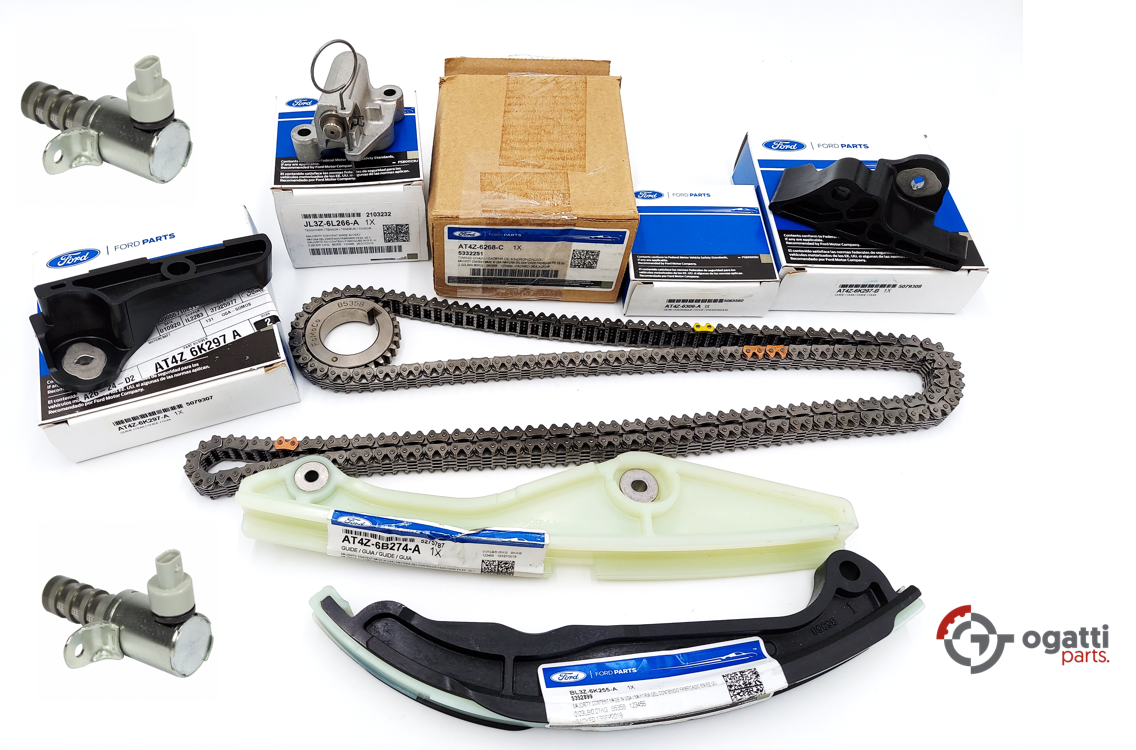 Brand New OEM Timing Chain Kit 3.5L DOHC VCT, 9 Pieces, Engine Repair Kit (OG-60-3.5L-9-2) - Imagen 2