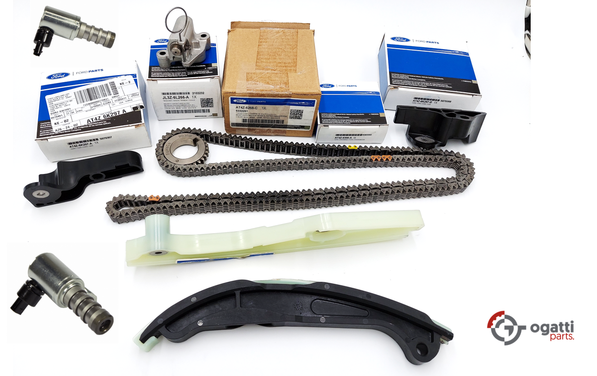 Brand New OEM Timing Chain Kit 3.5L DOHC VCT, 9 Pieces, Engine Repair Kit (OG-60-3.5L-9-1) - Imagen 3