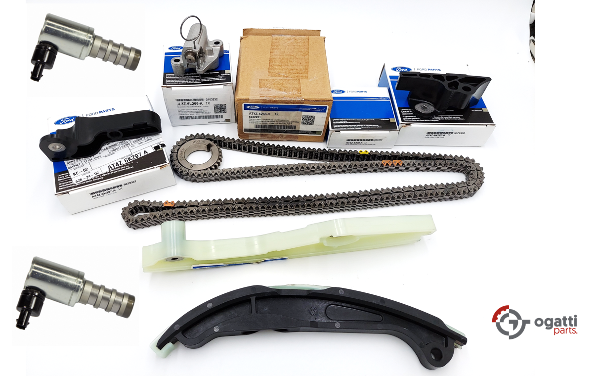 Brand New OEM Timing Chain Kit 3.5L DOHC VCT, 9 Pieces, Engine Repair Kit (OG-60-3.5L-9-1)